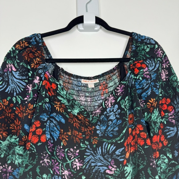 Knox Rose Jumpsuit Floral Wide Leg Cropped - Picture 3 of 11